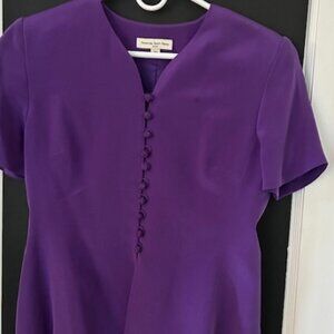 Pretty Purple Top and Skirt Set from Amanda Smith